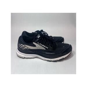 Brooks Launch 3 Black/White Running Training Shoes Women's Size 8.5 Medium B